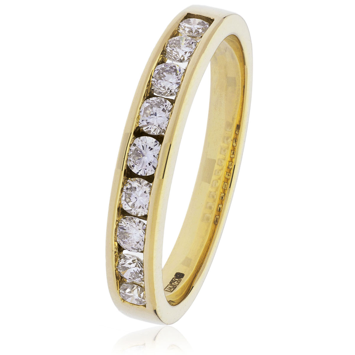 siren tonal half eternity ring